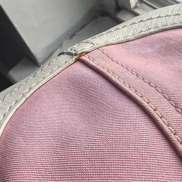 Vintage Coach pino white Signature Small Handbag Purse - Picture 6 of 6